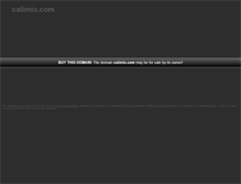 Tablet Screenshot of calimio.com